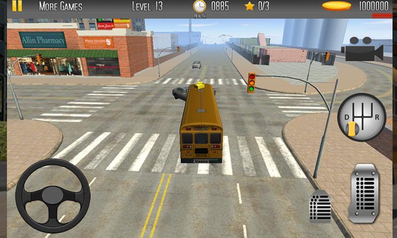 Schoolbus Driving 3D Sim 2