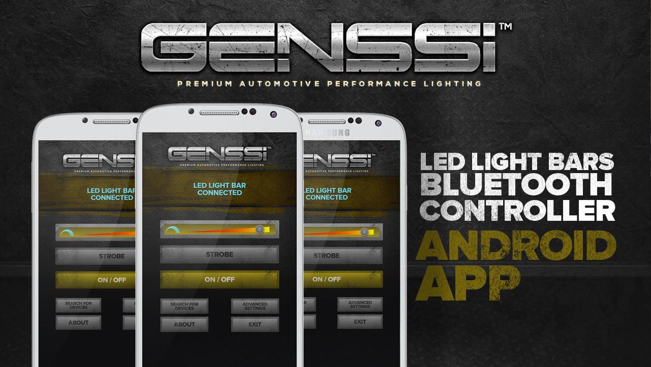 GENSSI LED LIGHT BARS