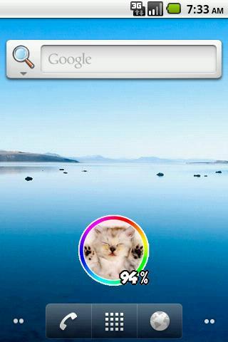 Cat Battery Widget