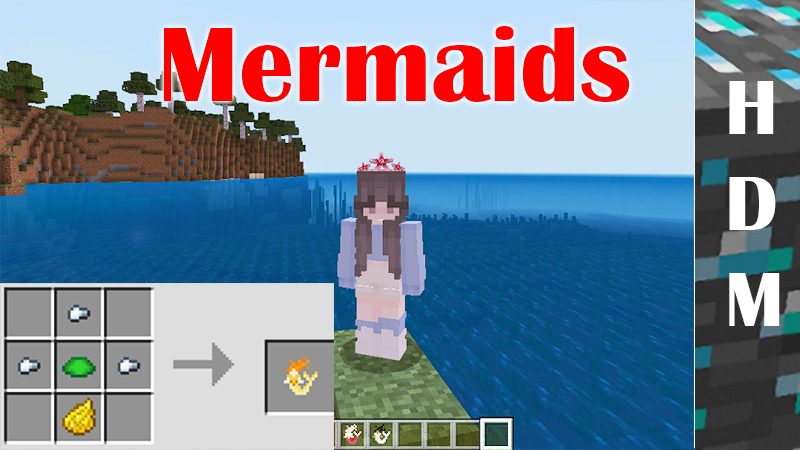 Mermaids for minecraft