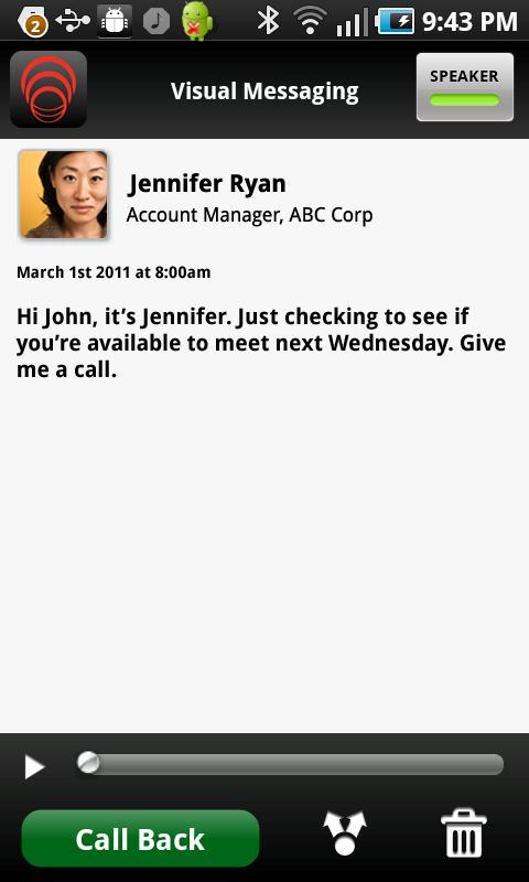 GENBAND Visual Messaging
