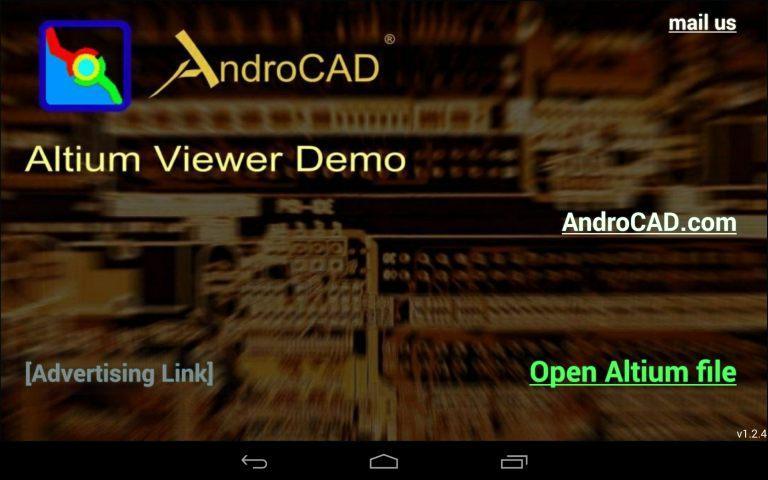 AndroCAD: Altium Viewer Demo