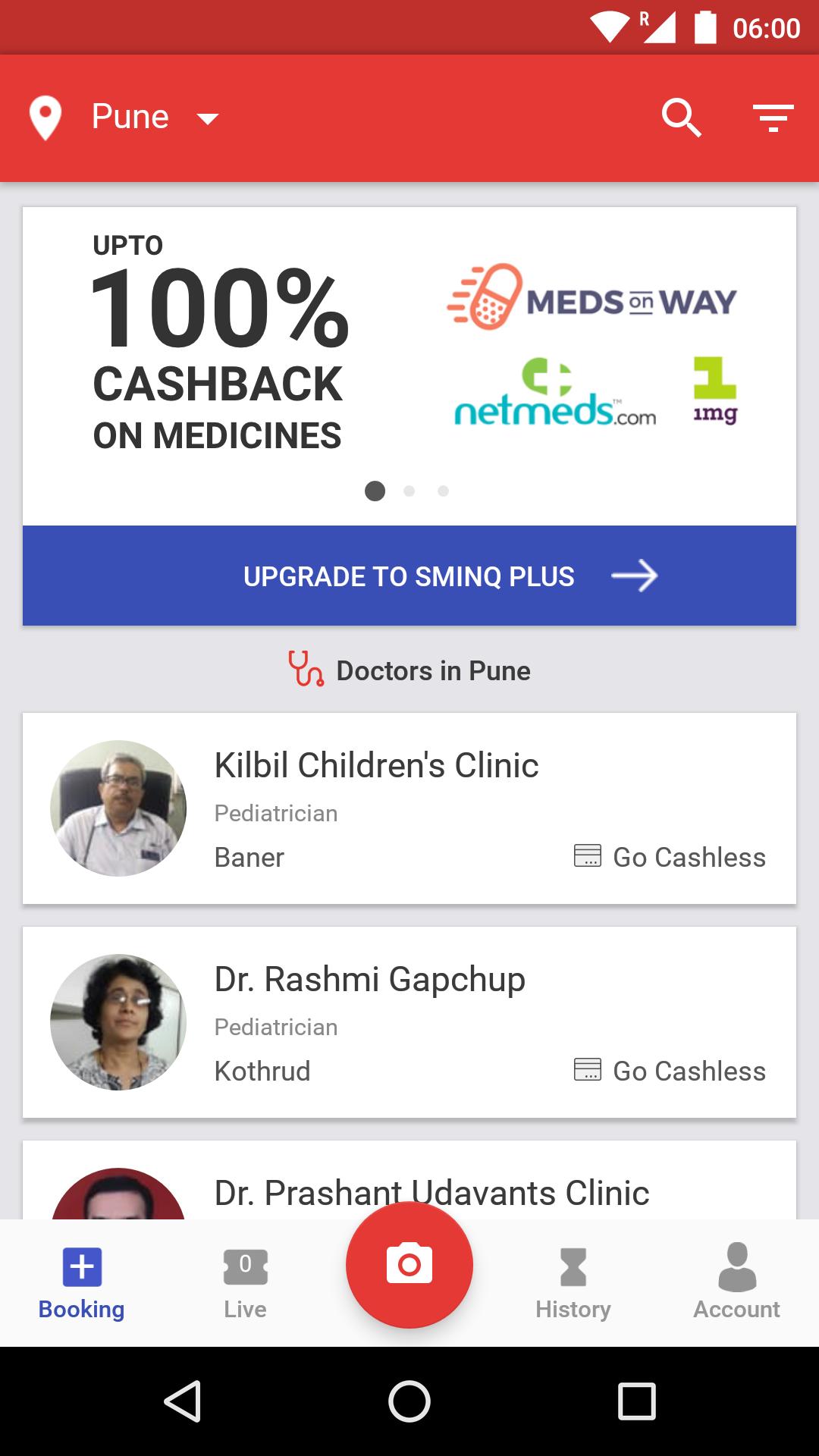 Sminq - Doctor appointments