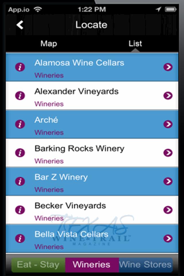 Texas Wine and Trail