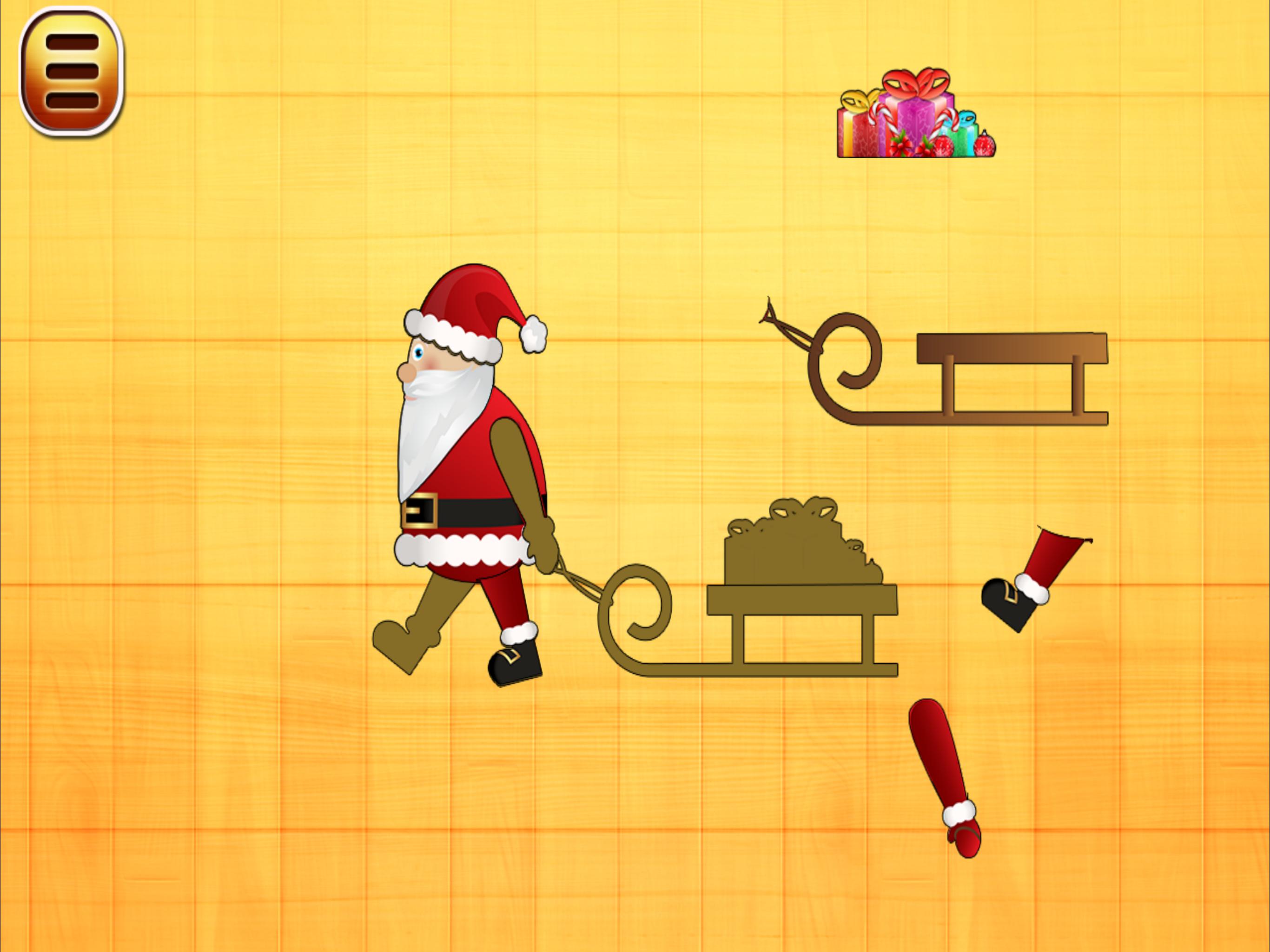 Christmas Santa Wooden Puzzle