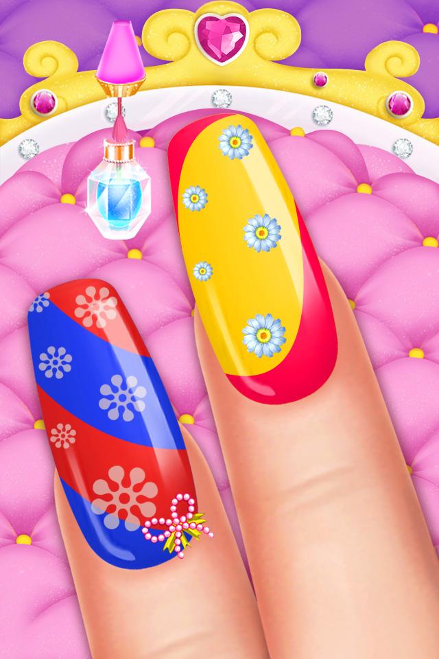 Model Girls Nail Salon Games