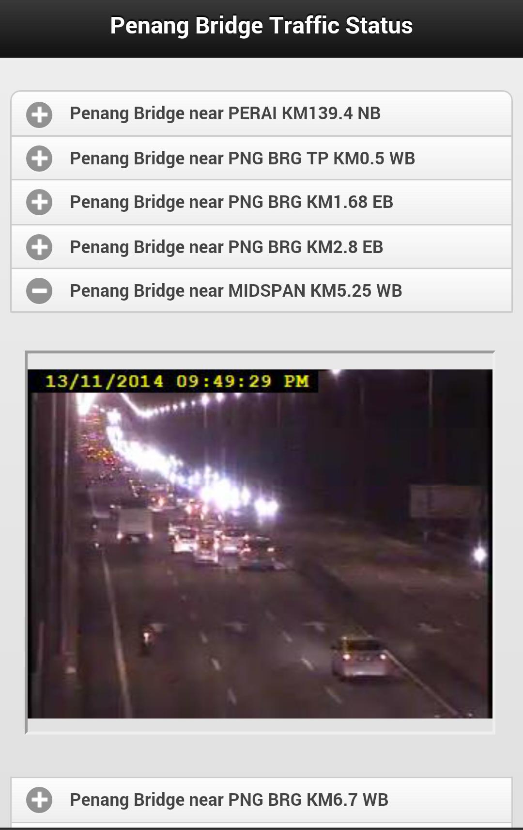 Penang Bridge Traffic Camera