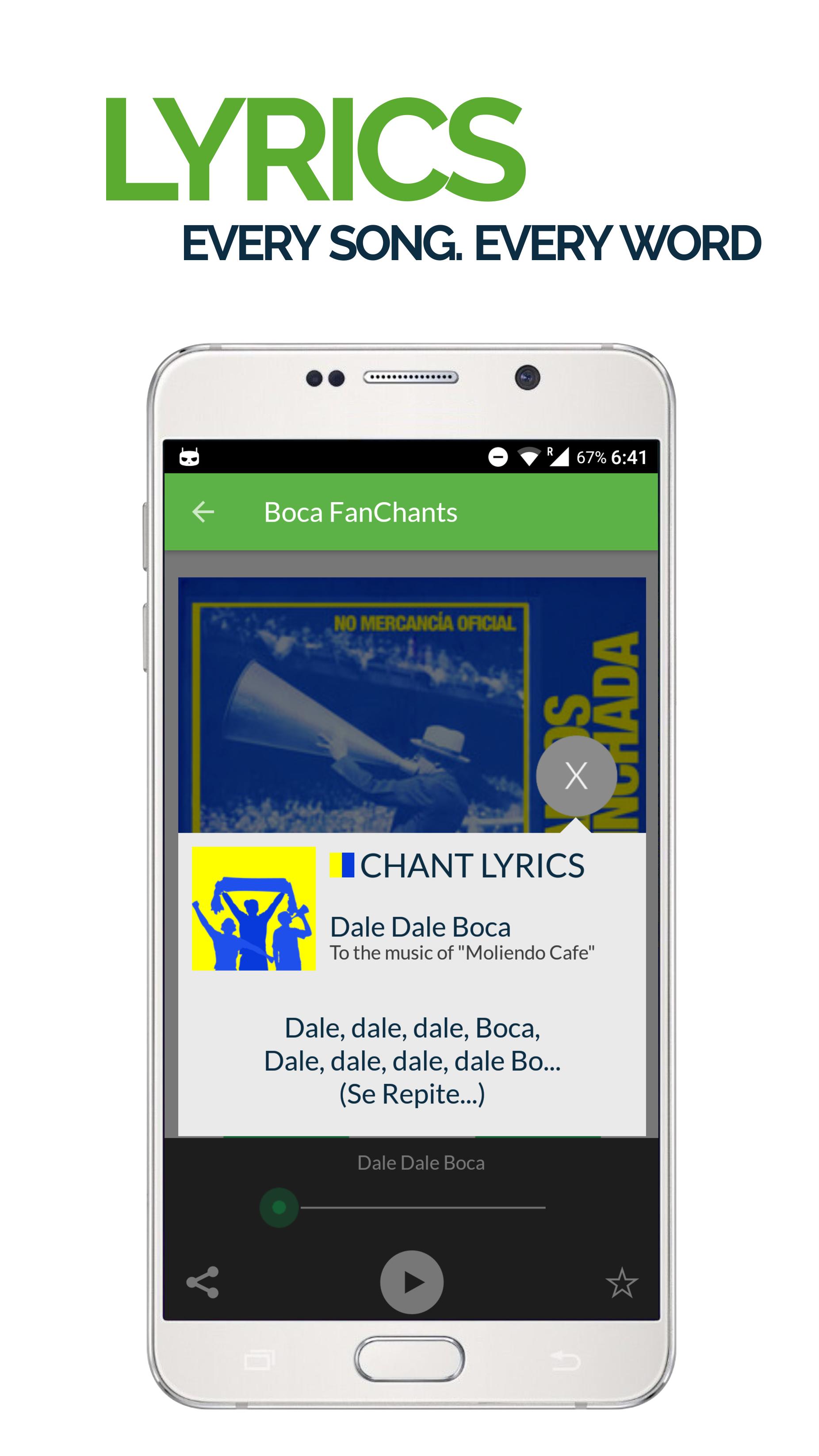 FanChants: Boca Fans Songs & C