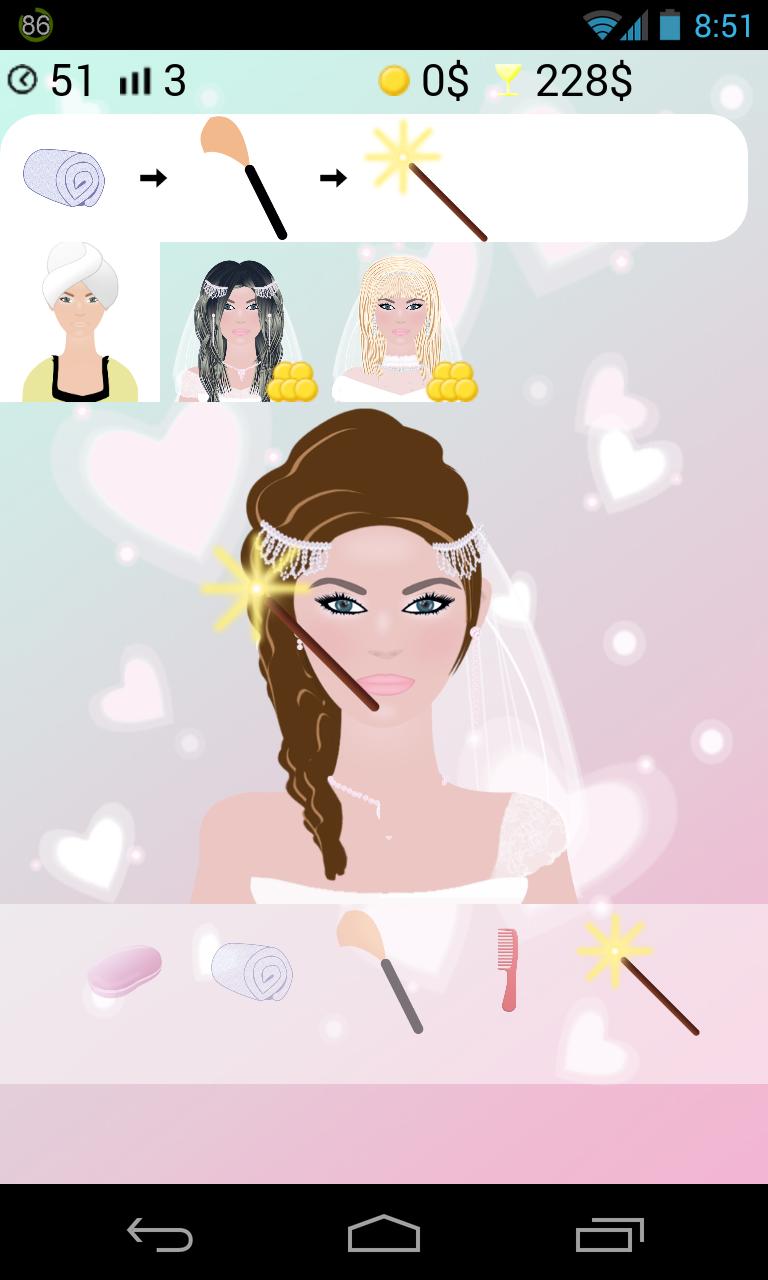 wedding salon games girls