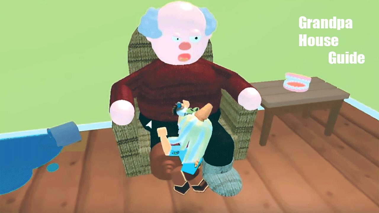 Escape Grandpa's house Simulator Obby gameguide!