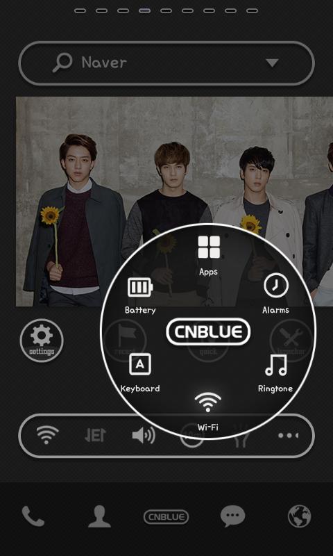 CNBLUE dodol launcher theme