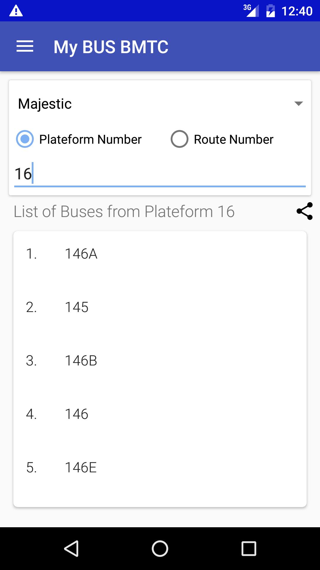 My Bus Bangalore(BMTC)