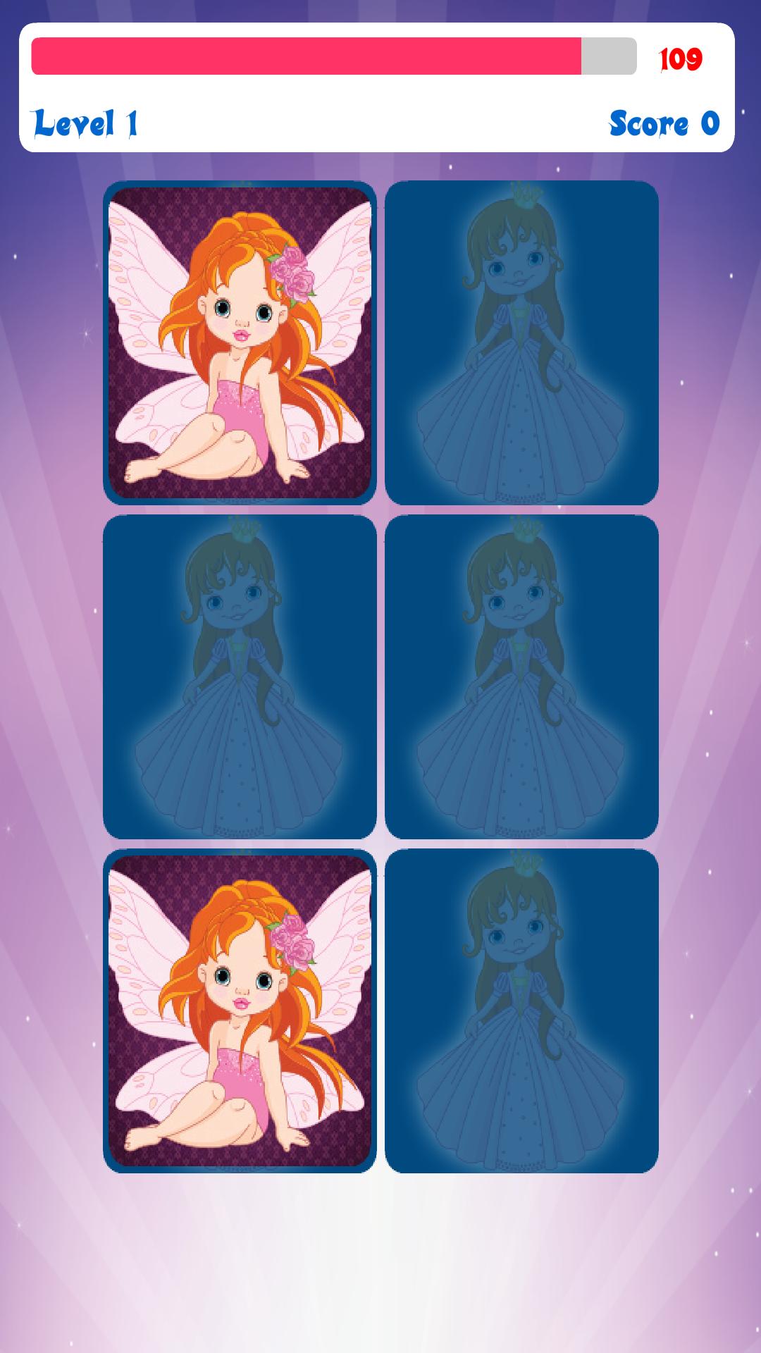 Princess Memory Game