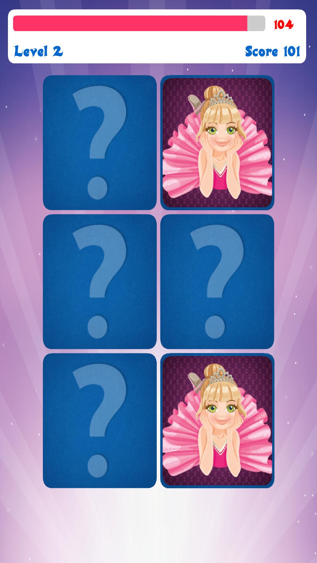 Princess Memory Game