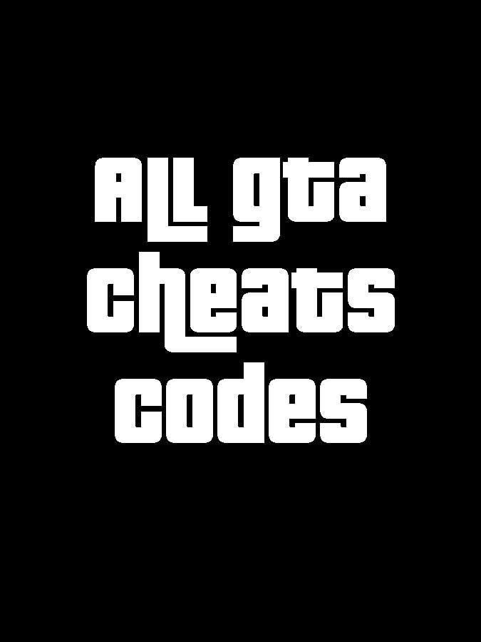 Cheats : all GTA Games (2016)