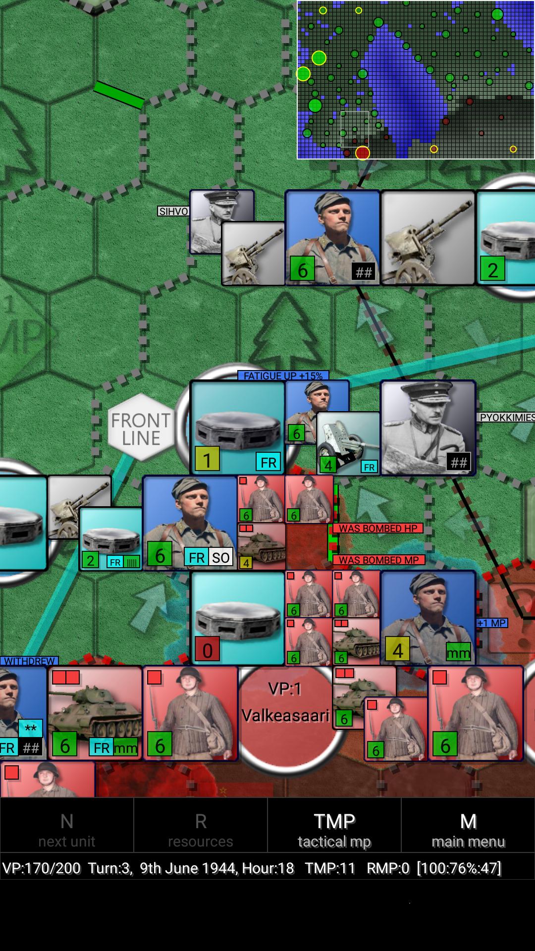 Finnish Defense (turn-limit)