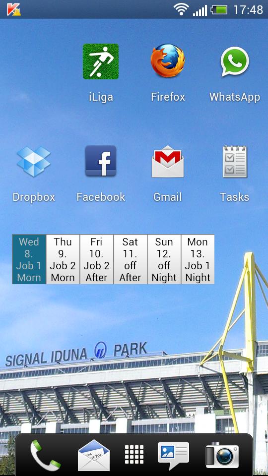 Shift Calendar (Shift Roster)