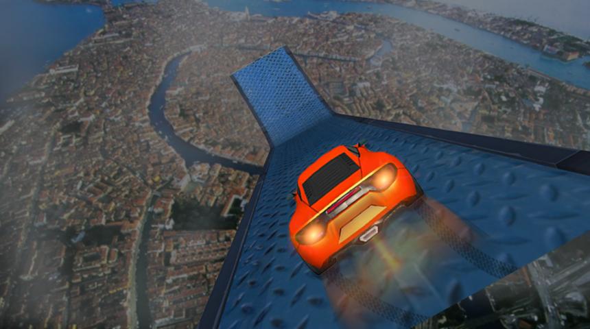 Grand Mega Ramp Car Stunts-Impossible Car Driving