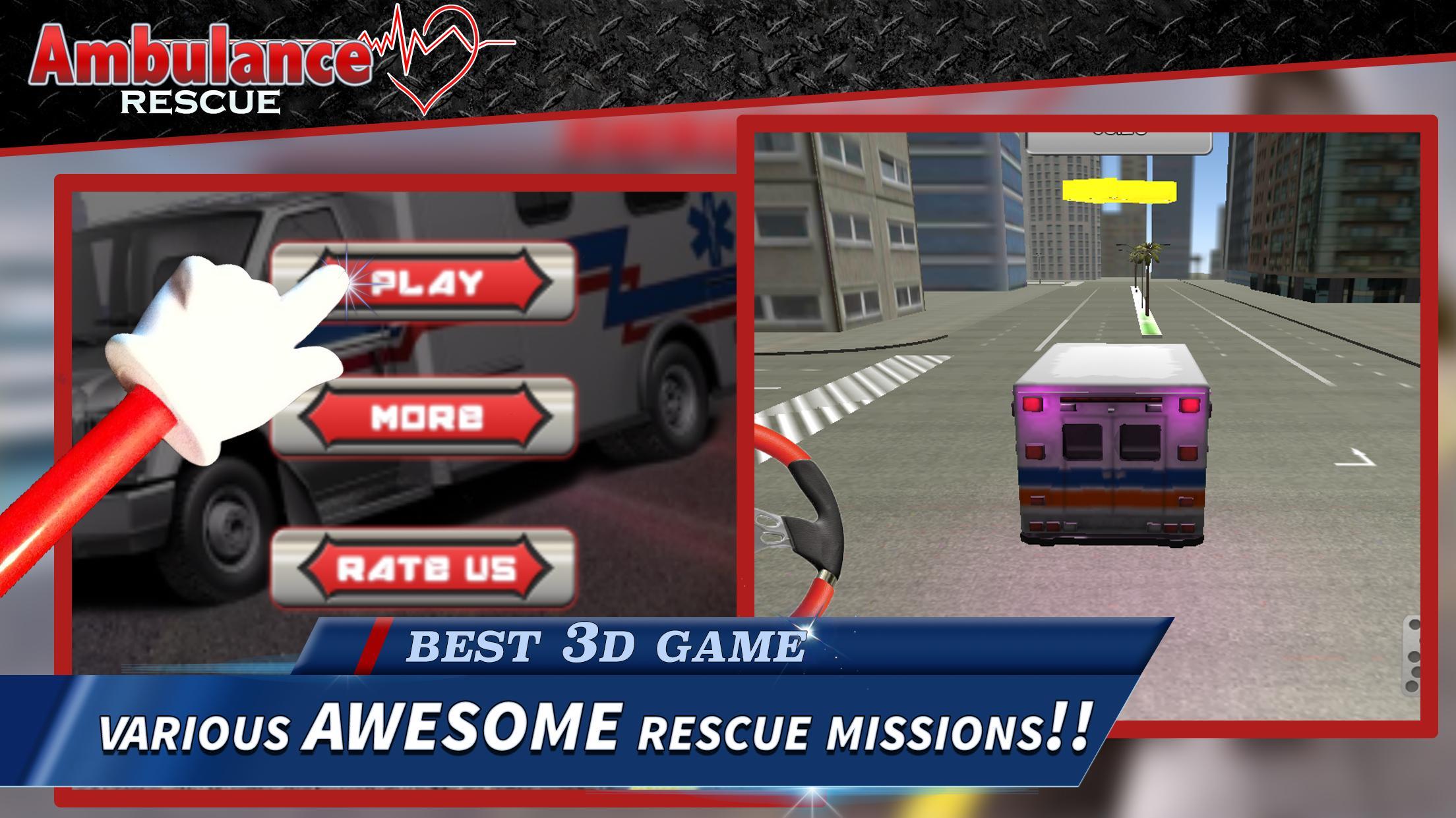 Rescue Ambulance City Driving