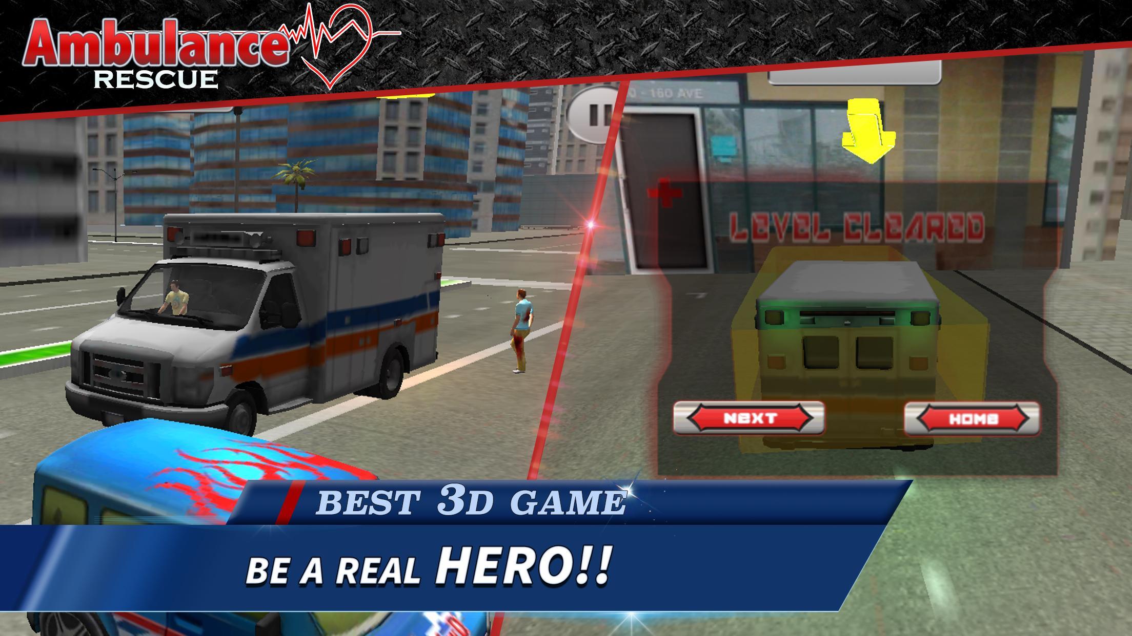 Rescue Ambulance City Driving