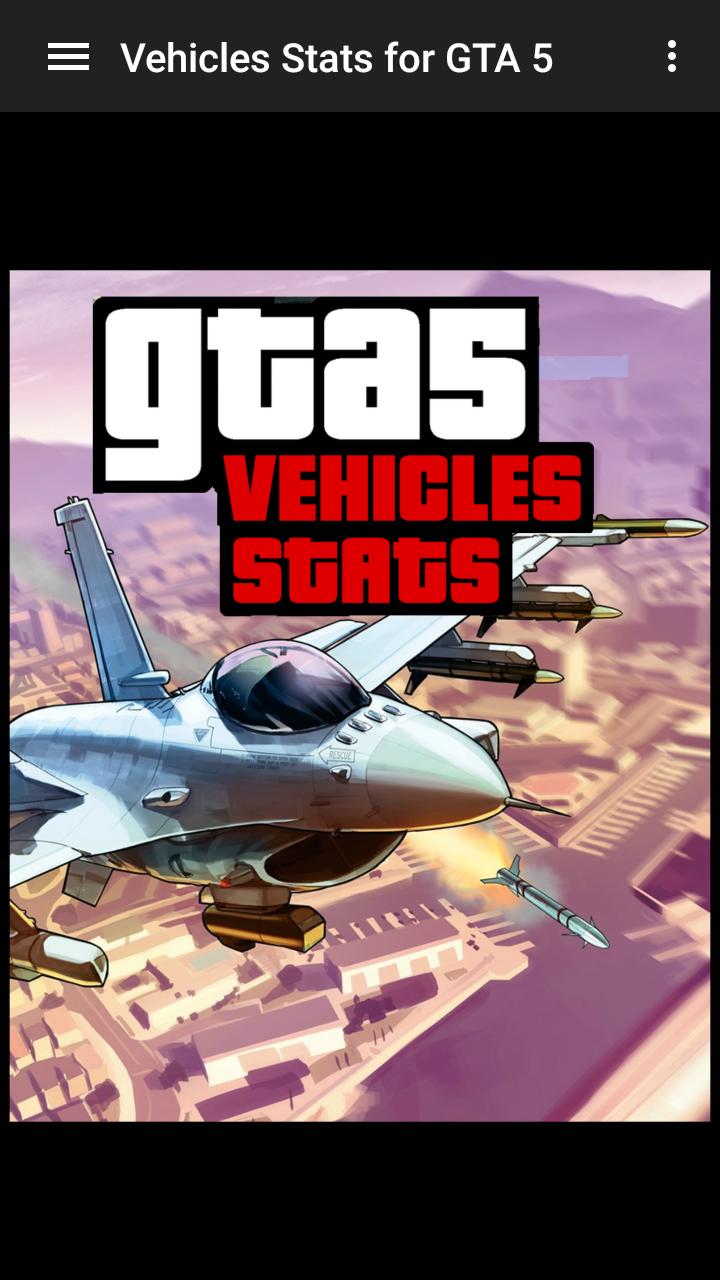 Vehicles Stats for GTA5
