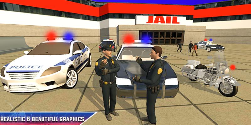 Police Car Parking - Smart Gas Guzzler Wash