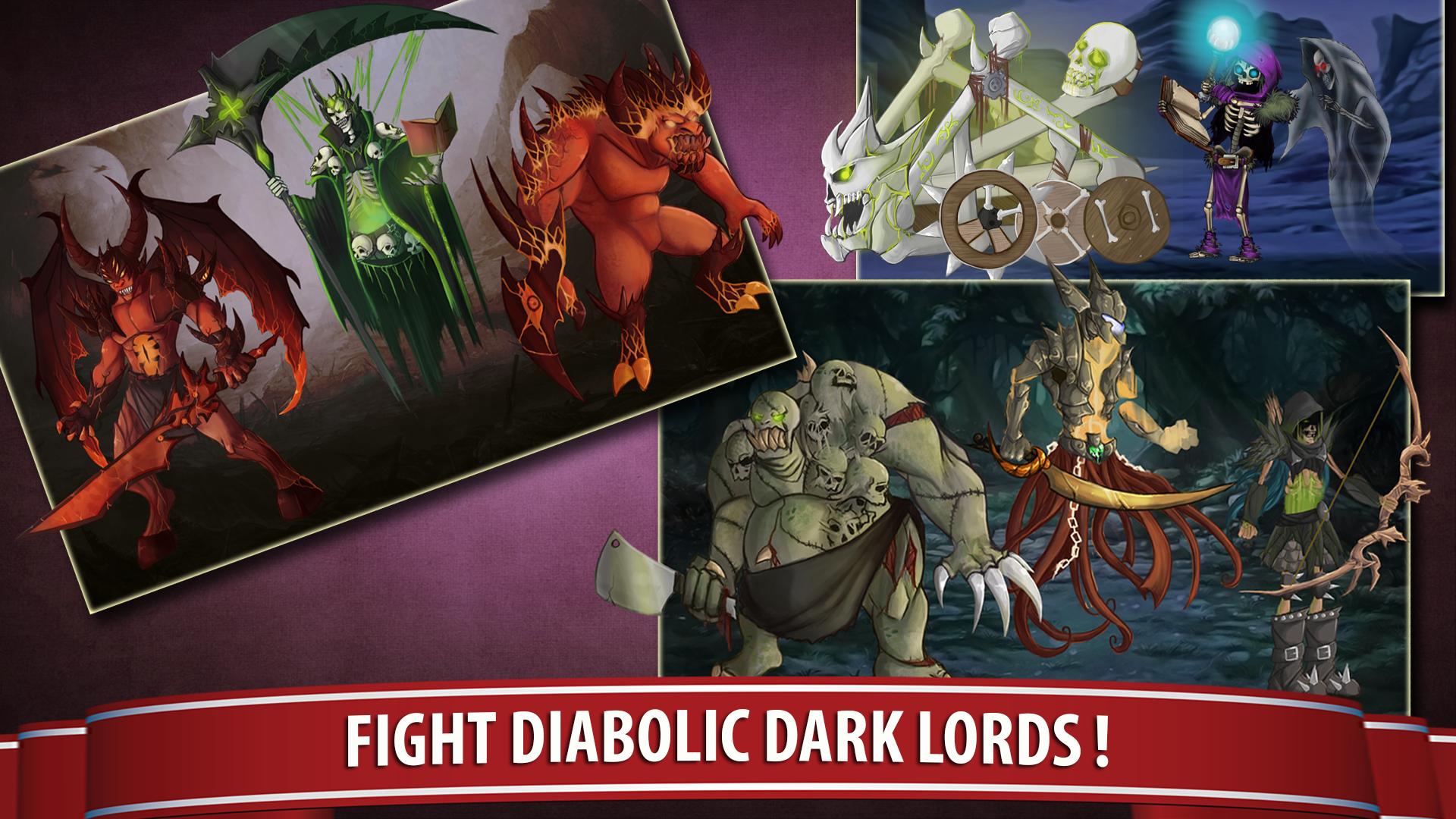 Heroes TD:Gargoyles vs Zombies