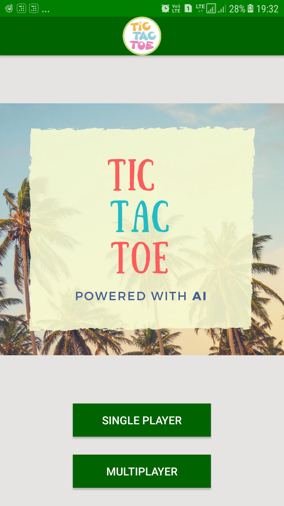 Tic Tac Toe ultimate : powered with ai