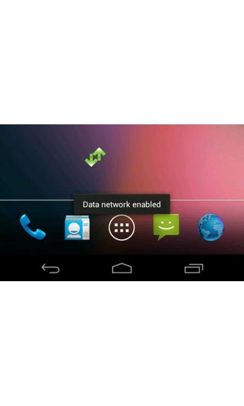 Enable/Disable Data Network