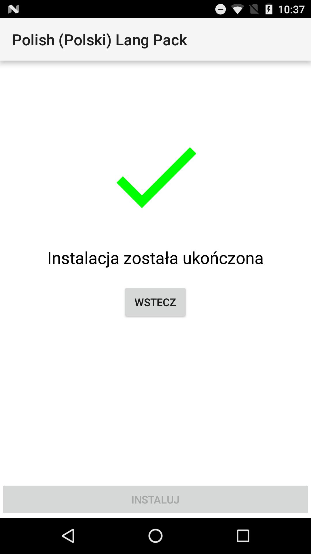 Polish (Polski) Lang Pack for AndrOpen Office