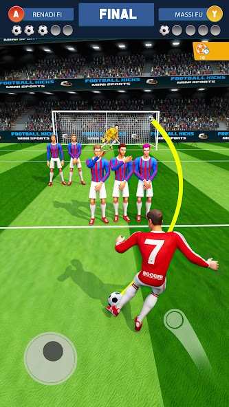 Soccer Kicks Strike Game