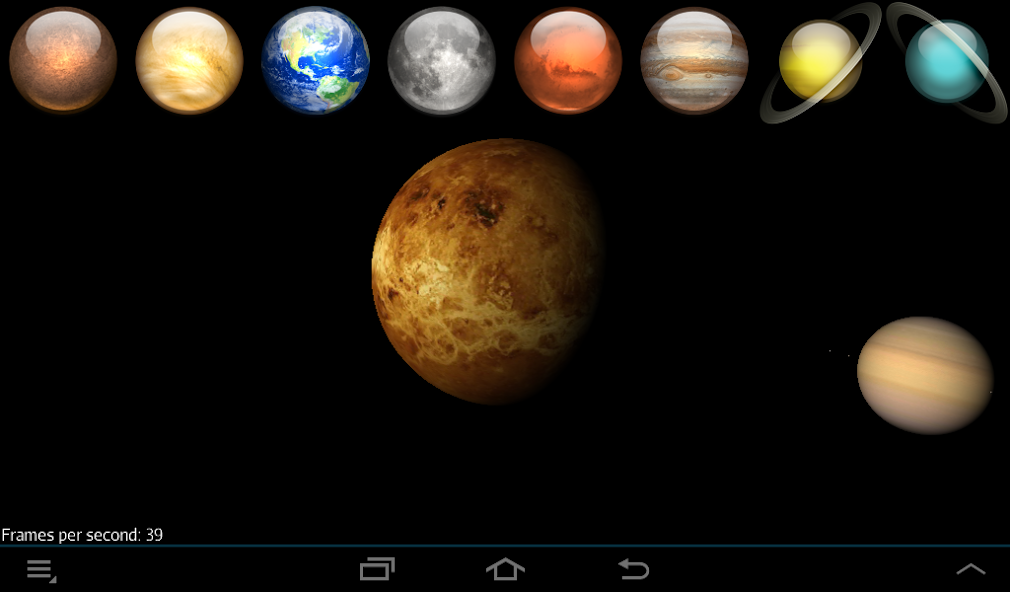 System Solar Planets