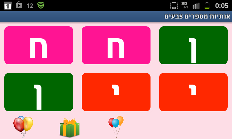 Hebrew Letters Numbers Colors
