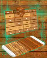 Wood Keyboard Theme