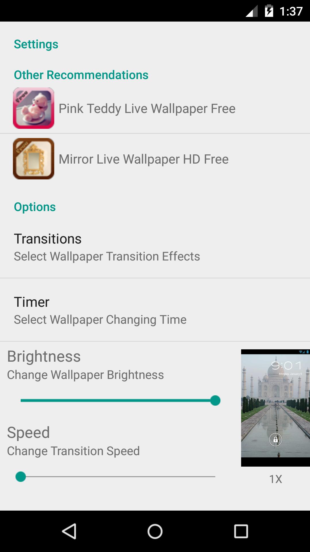 7 Wonder Beauty Live Wallpaper