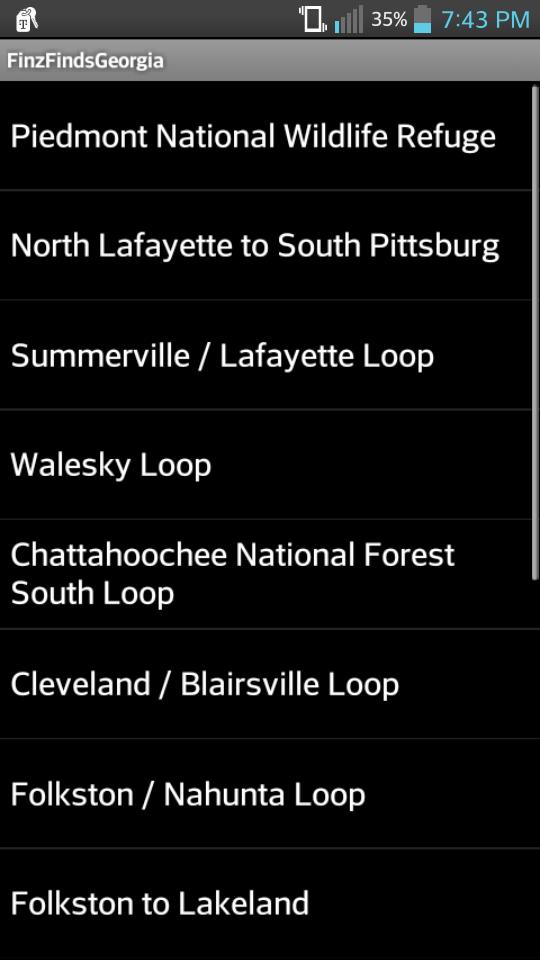 Georgia Starting Points
