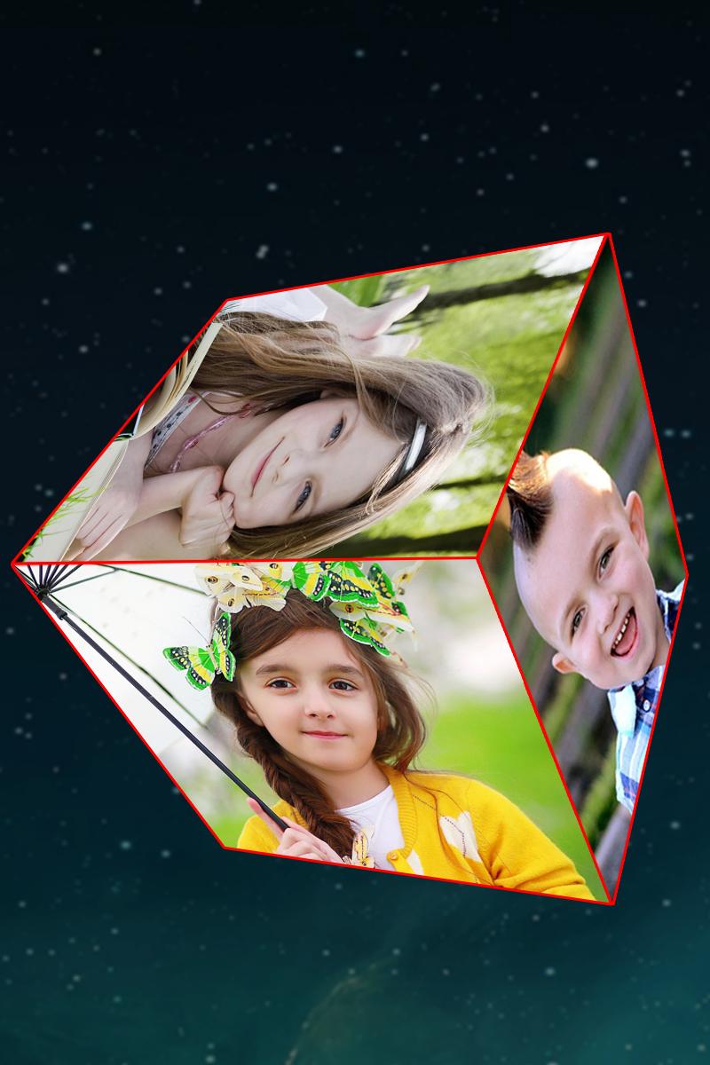 3D Pic Cube Effects