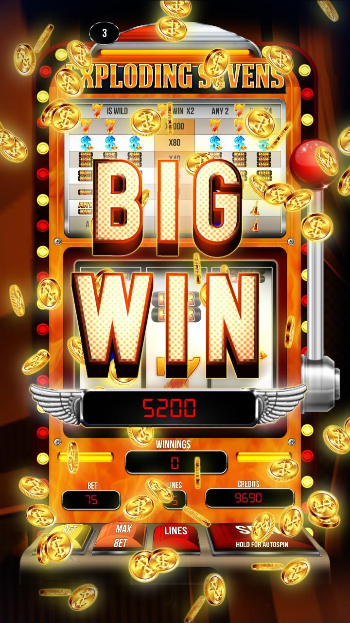 Exploding Sevens Slot Machine