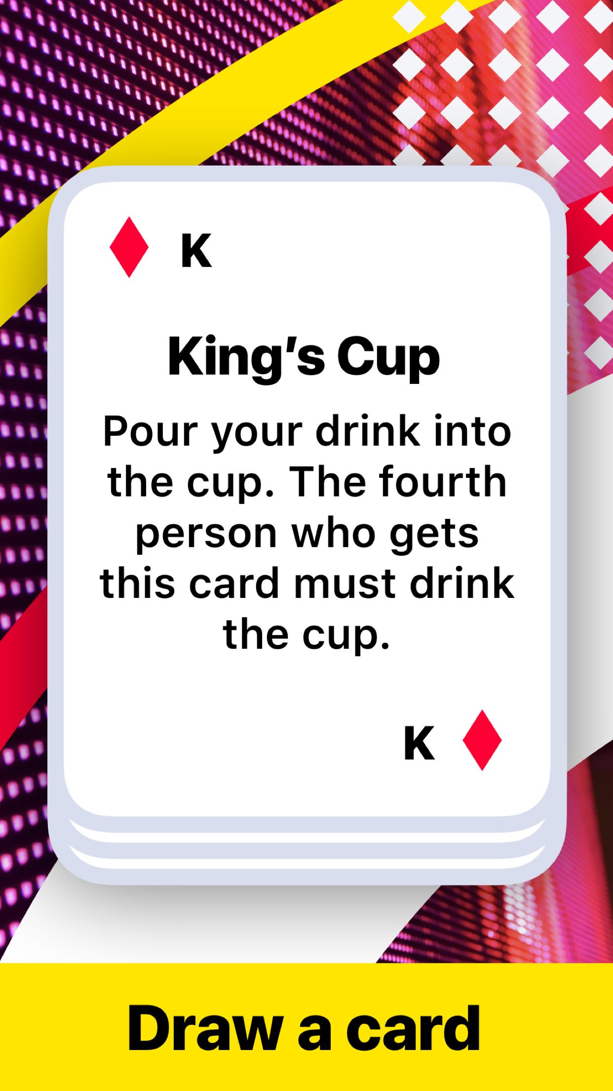 Kings Cup: Drinking Card Game for Parties
