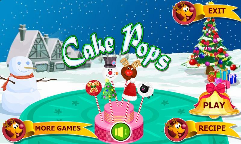 Cooking Christmas Cake Pops