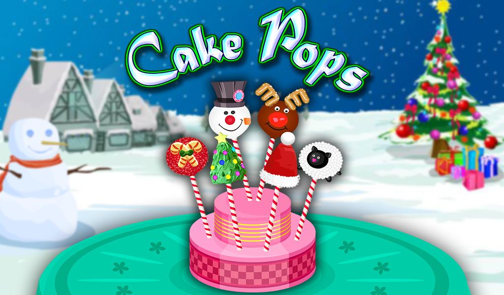 Cooking Christmas Cake Pops
