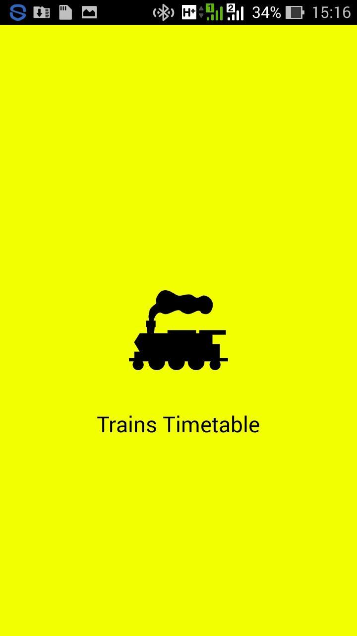 Trains Timetable