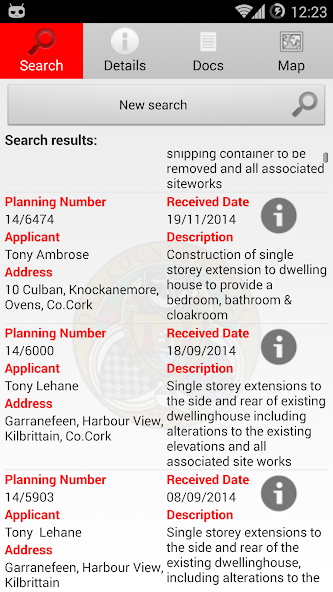 Planning Viewer - Cork Co Co