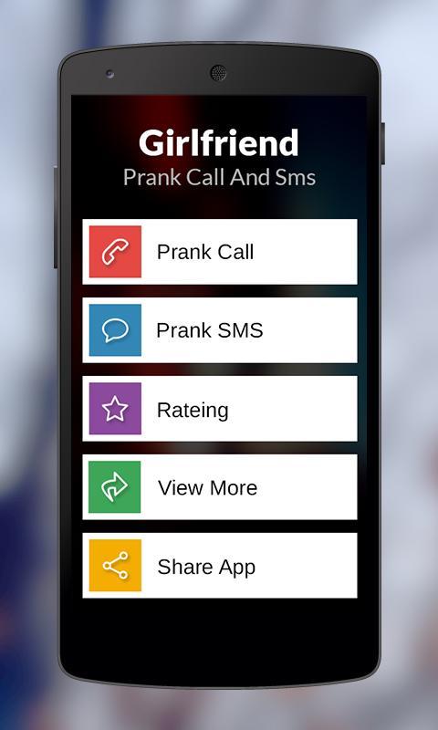 Girlfriend Call and Sms Prank