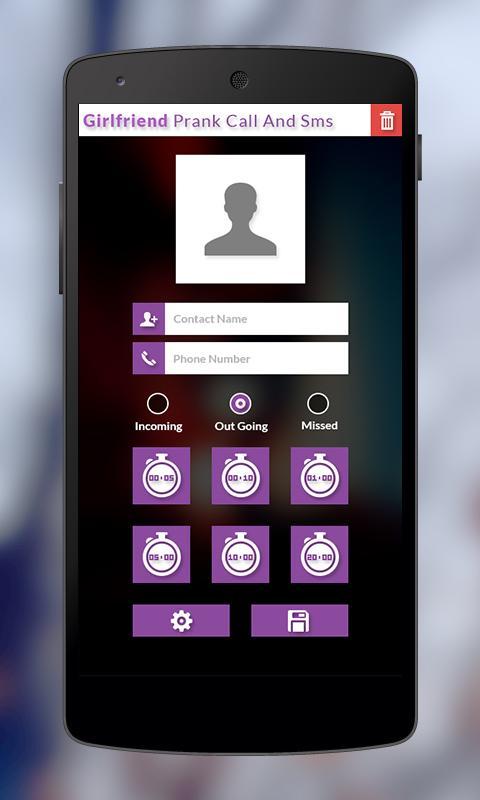 Girlfriend Call and Sms Prank