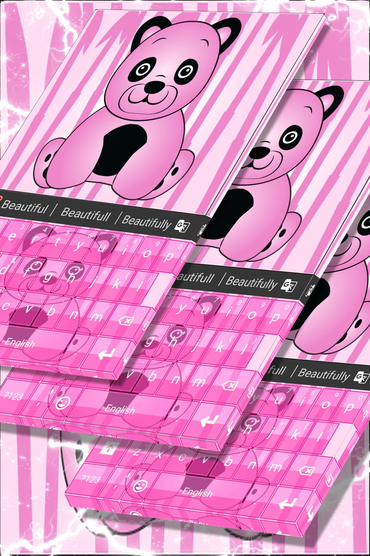 Pink Panda Keyboard