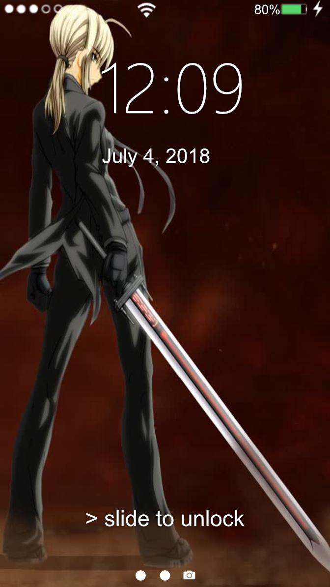 Anime Villain - LockScreen
