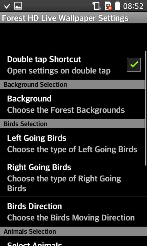 Forest HD Live Wallpaper