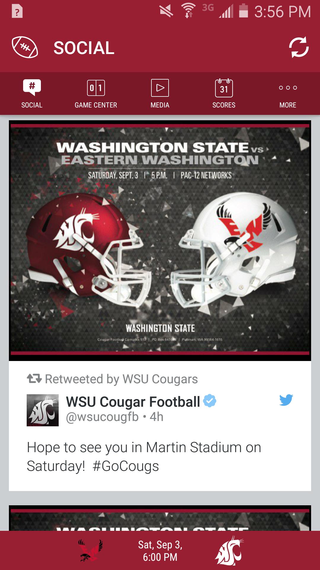 Washington State Gameday