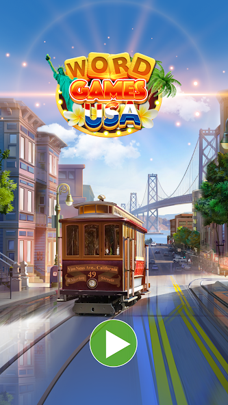 Word Games Around USA Puzzle